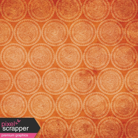 Orange Circles Paper