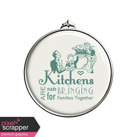 Kitchens Bring Families Together Pendant