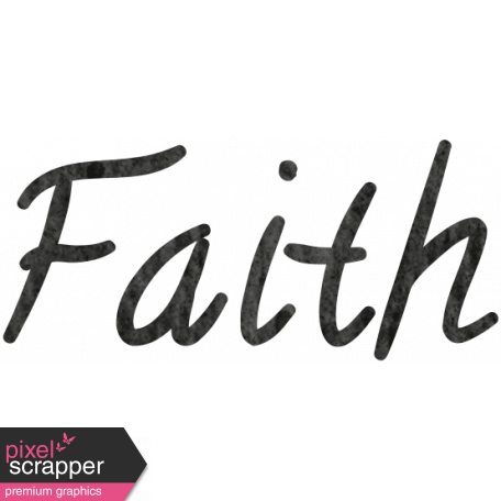 Tiny, But Mighty Faith Word Art