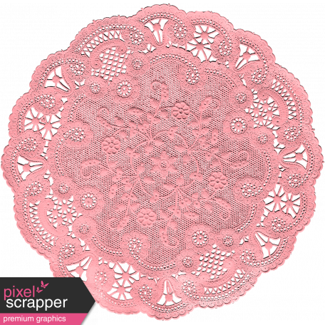 Tiny, But Mighty Pink Doily