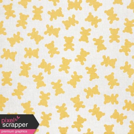 Tiny, But Mighty Yellow Teddy Bears Paper