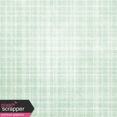 Be Mine - Mint Plaid Fabric Paper