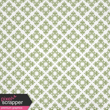 Olive Ornamental Paper