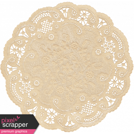 Oh Baby Cream Doily