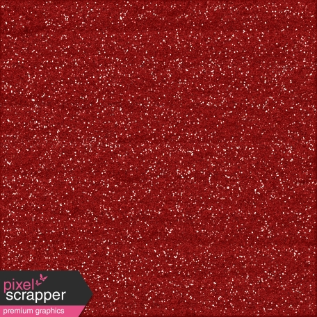 Color Basics Paper Glitter Red