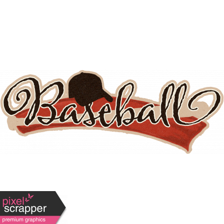 Baseball Word Art