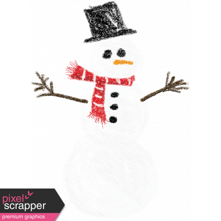 Touch of Sparkle Christmas Snowman