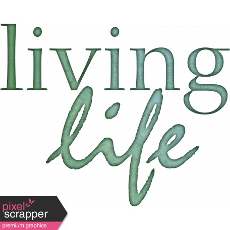Miracle Living Life Word Art