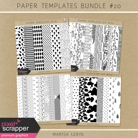 Paper Templates Bundle #20