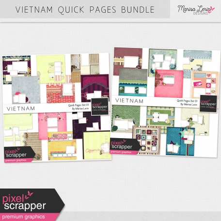 Vietnam Quick Pages Bundle