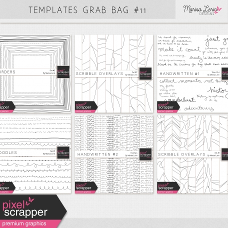 Templates Grab Bag Bundle #11