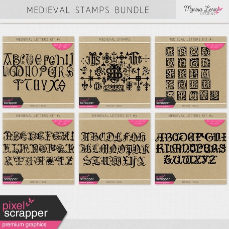 Medieval Stamps Bundle