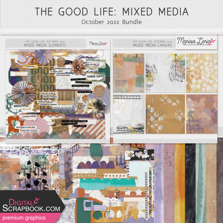 The Good Life: October 2022 Mixed Media Bundle