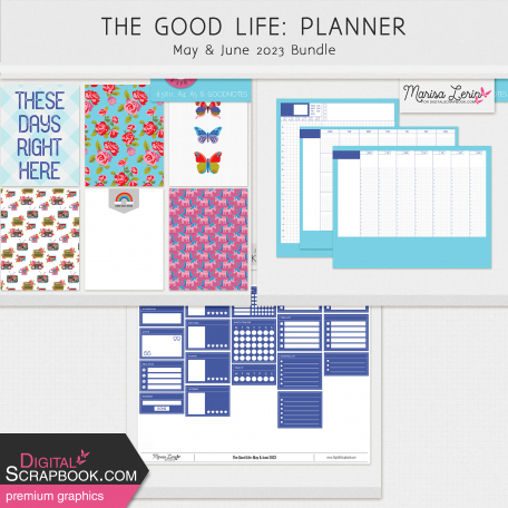 The Good Life: May & June 2023 Planner Bundle