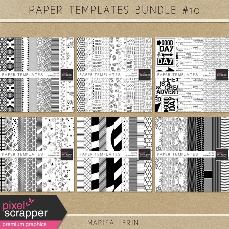 Paper Templates Bundle #10