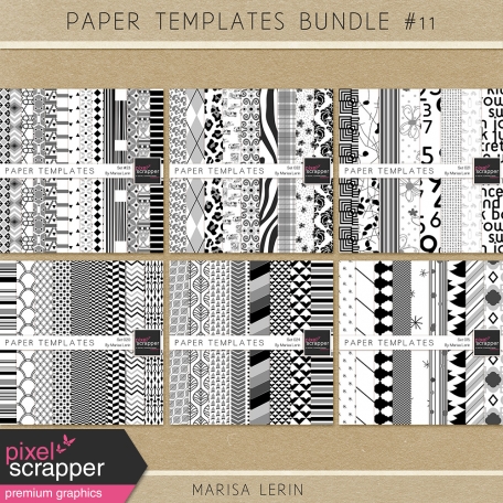 Paper Templates Bundle #11