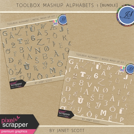 Toolbox Mashup Alphabets 1 - Bundle