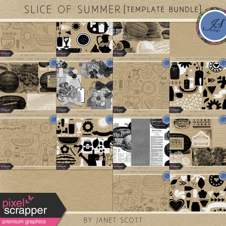 Slice of Summer - Template Bundle