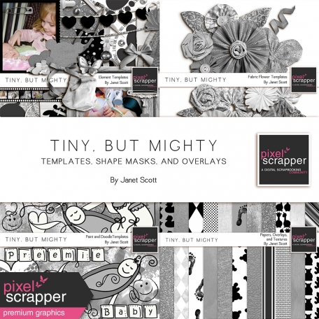 Tiny, But Mighty - Templates, Shape Masks, Overlays, and Textures