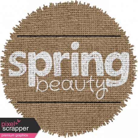 Sadie Camille Kit: Spring Beauty Wordart