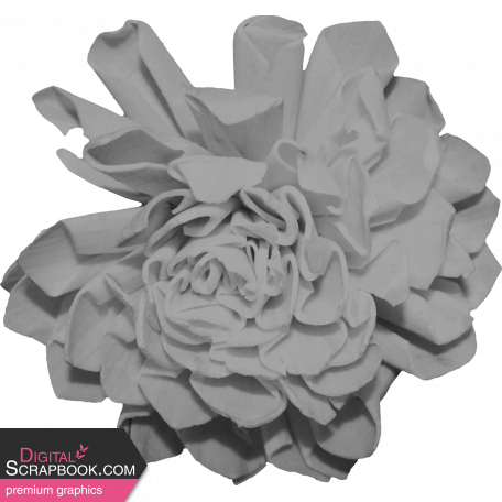 Flower Templates 01: flower 02 (grayscale)