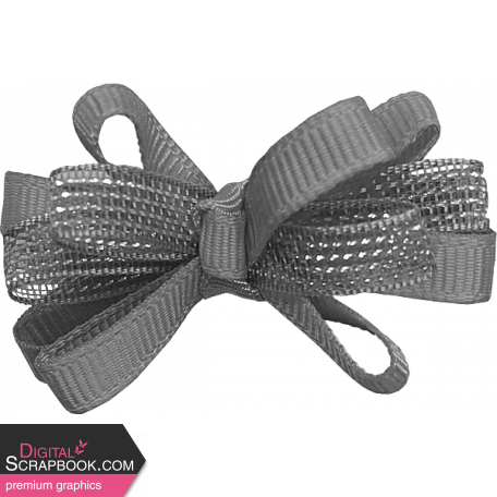 Bow Templates 01: Bow 04 (grayscale)