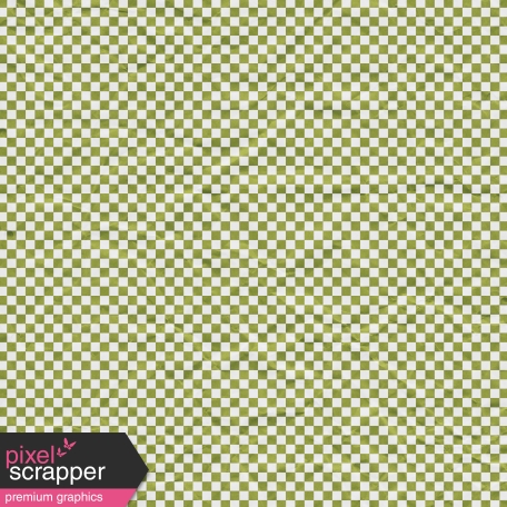 Delish Pattern Paper (Green Checkered) 
