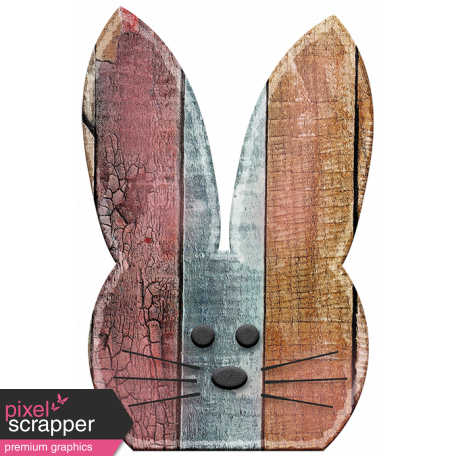 Wooden Easter Bunny (03)