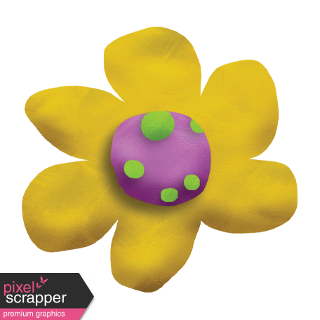 Playdough Flower (03)