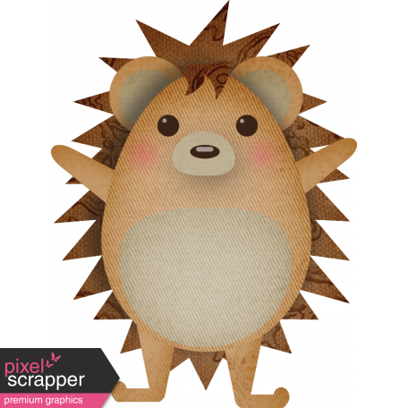 Autumn Wind Elements - hedgehog 01