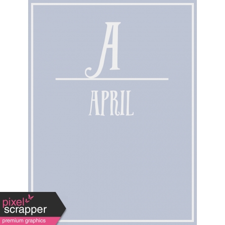 Calendar Pocket Cards Plus - april 02