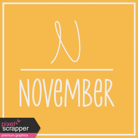 Calendar Pocket Cards Plus - november 04