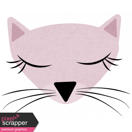 Everyday Is Caturday Kit - cat head 02