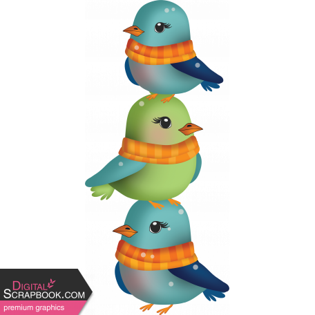 Snowbird Stacked Birds 01