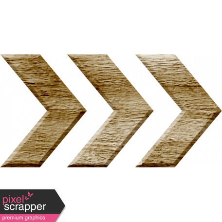 Our House Nov2014 Blog Train - Wood Chevron Arrow