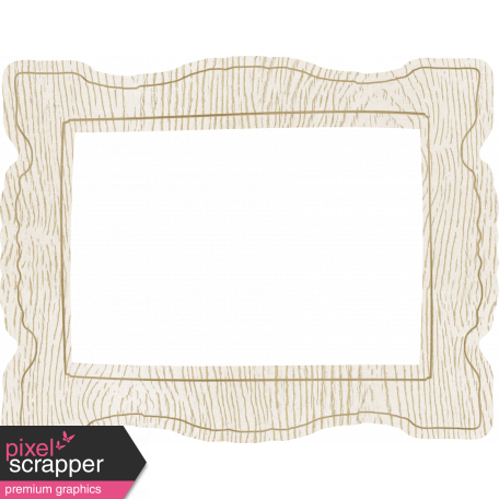 Our House - White Wood Doodle Frame