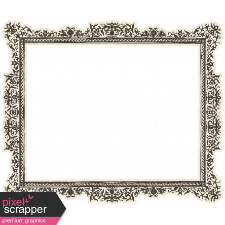 Spookalicious - Vintage Ornate Paper Frame