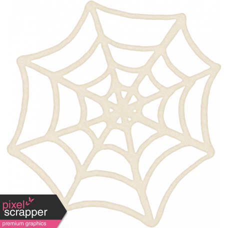 Spookalicious - White Spiderweb Sticker