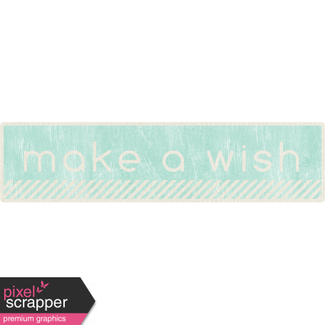 Birthday Wishes - Make A Wish Label