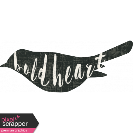 Jane - Bird Silhouettes - Bold Heart