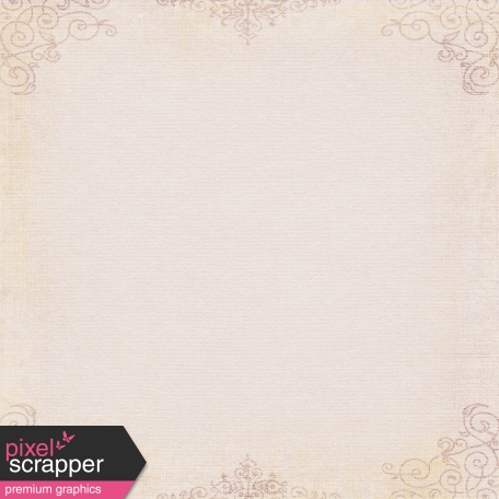 Jane - Cream Ornate Border Paper