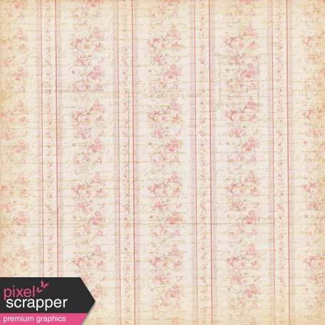 Jane - Vintage Pink Roses Paper