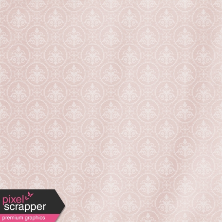 Jane - Pink Wavy Ornate Paper