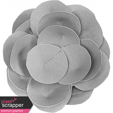 Shine - Large Paper Flower 01 Template