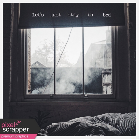 Cozy Day Journal Card - Stay In Bed (4x4)