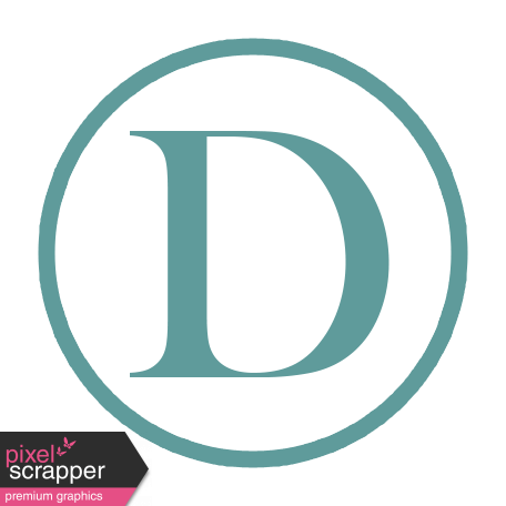 The Best Is Yet To Come 2017 - Monogram Letter D