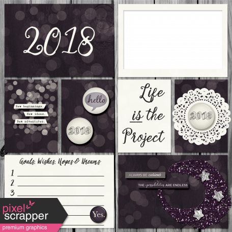 The Best Is Yet To Come - Pocket Quick Pages #3 with 2018