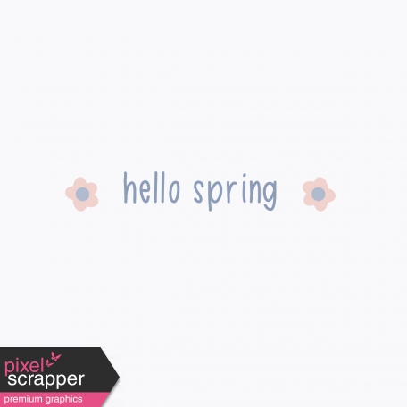 Fresh Start Journal Card - Hello Spring 4x4