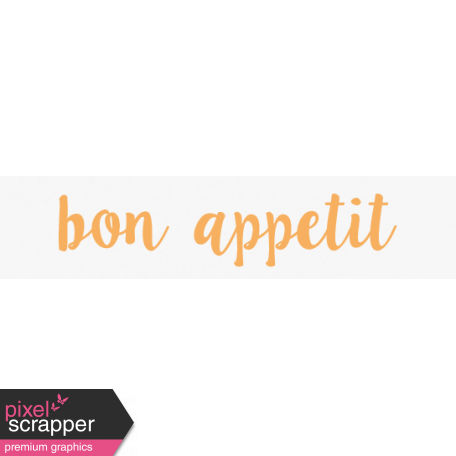 Cozy Kitchen Bon Appetit Word Art