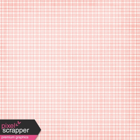 Cozy Kitchen - Pink Gingham Paper
